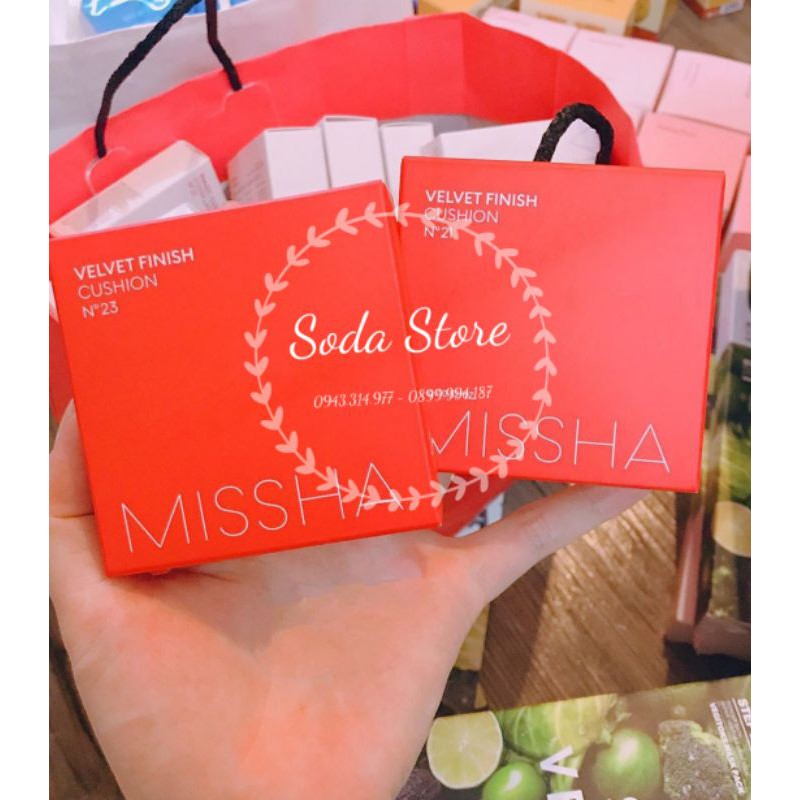 [Date 2023] Phấn Nước Cushion Missha Finish Red | BigBuy360 - bigbuy360.vn