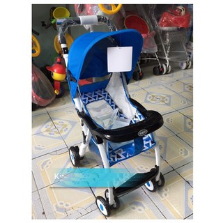 [Freeship] Xe đẩy du lịch 1 chiều 3 tư thế (mái che, giỏ đồ, phanh chân, bảo hiểm)