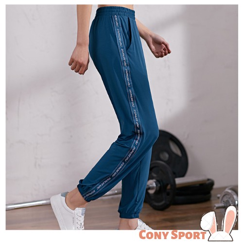 Quần dài Jogger có túi thể thao nữ Transcd (Tập Gym,Yoga)(Không Áo) II NAM CONY SPORT