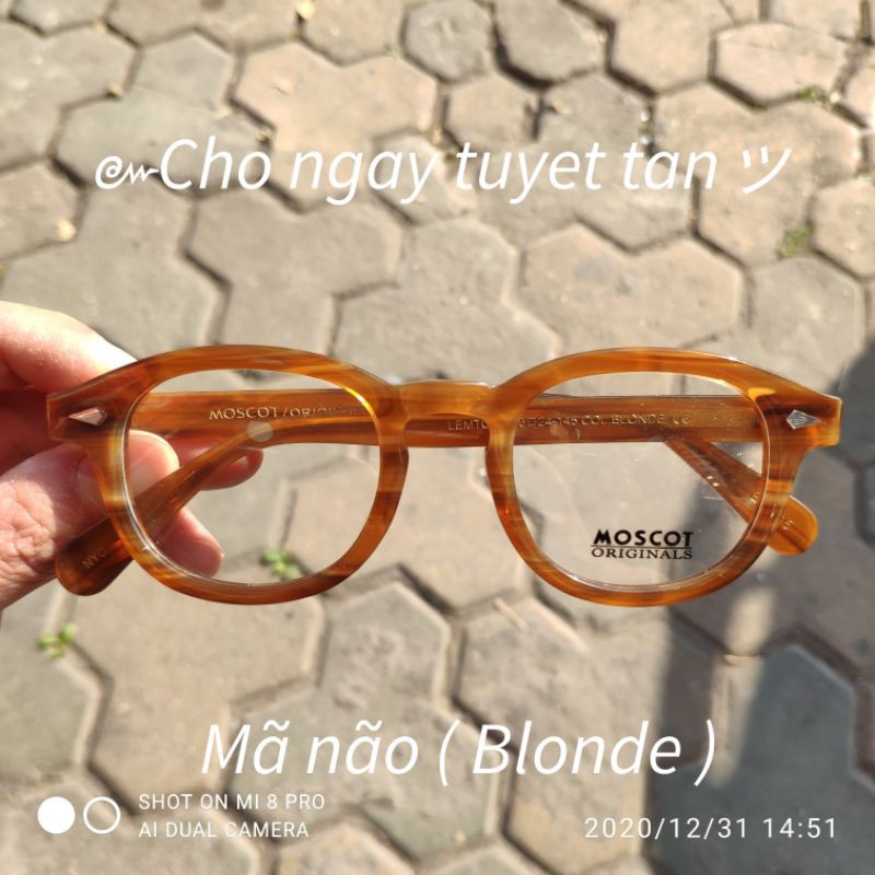 [New] Gọng Kính Cận MOSCOT LEMTOSH ( SIZE 46 ) Hàng Cao Cấp