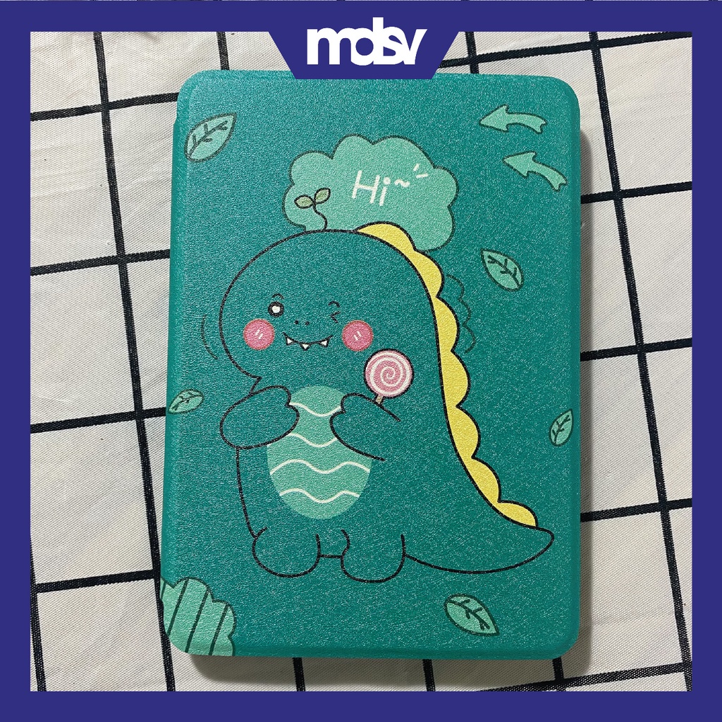 Bao da cover cho máy đọc sách Kindle Paperwhite 1,2,3,4 và Basic 2019 SILICON họa tiết xinh xỉu | NHÓM 4 |