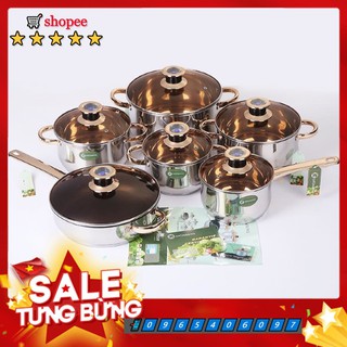 Bộ nồi Đức KAISAVILA 6 món 12 chi tiết 8011