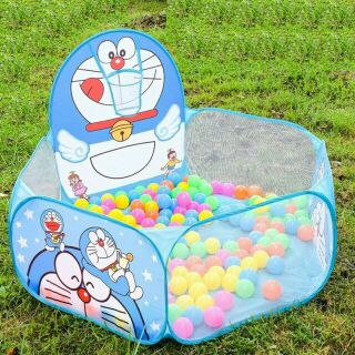 LỀU BÓNG - NHÀ BÓNG - QUÂY BÓNG  KÈM 100 BÓNG CHO BÉ YÊU