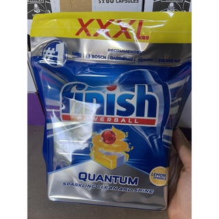 (LOẠI SIÊU SẠCH) Viên rửa bát Finish Quantum Max nhập khẩu Đức