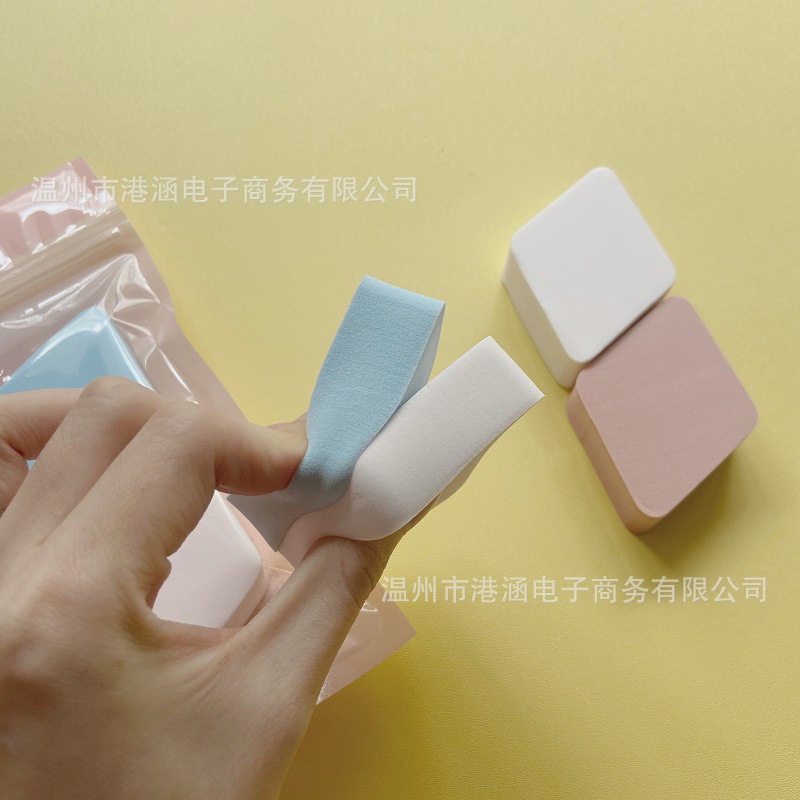 Combo 4 Bông mút trang điểm sắc màu tán kem nền siêu mướt giá rẻ LALAMEI