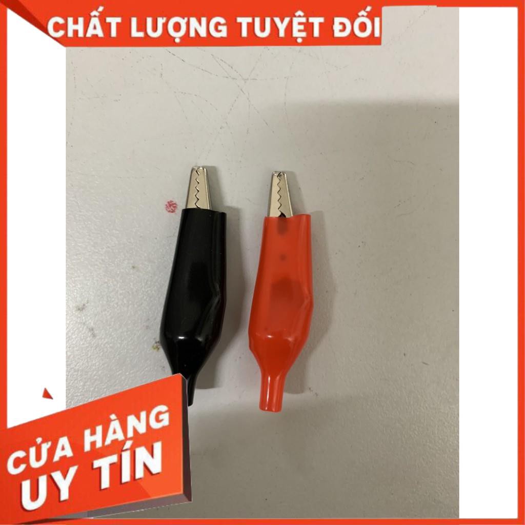 Kẹp cá sấu - Đàu kẹp bình acquy ( 1đôi/2 cái)
