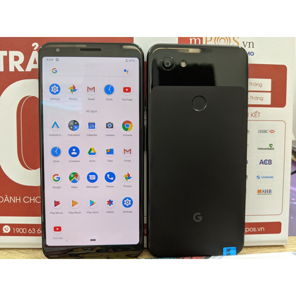 Điện thoại Google Pixel 3A XL 2 Sim Chip 670 ram 4G/64G like new Chính hãng, Chơi Game PUBG/Free Fire mướt