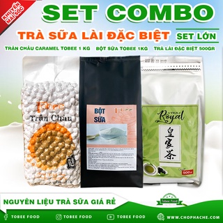 Combo trà sữa lài trân châu thơm ngon - Pha tại nhà cho gia đình - Tobee Food