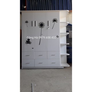 TỦ QUẦN ÁO NHỰA NGƯỜI LỚN 3 CÁNH KÈM ĐỢT TRANG TRÍ ĐỂ ĐỒ TIỆN DỤNG GIÁ RẺ NHẤT HÀ NỘI