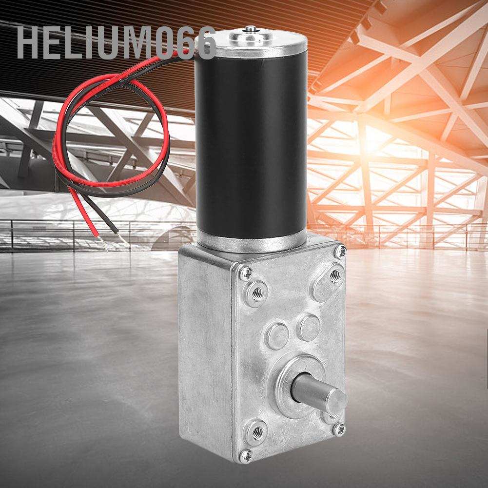 Tốc độ xoắn cao Giảm hộp số điện Động cơ có thể đảo ngược Bánh răng sâu 8mm Trục 12V