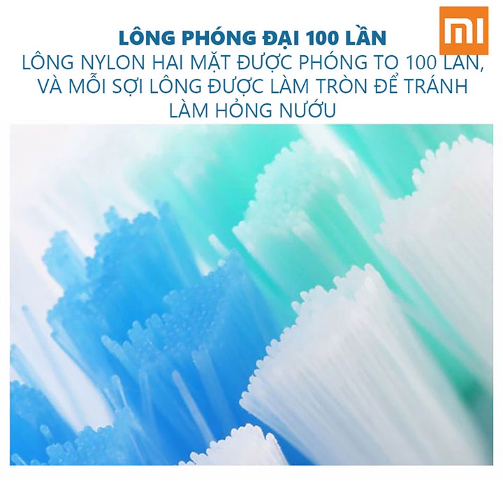 Bộ 2 đầu thay thế bàn chải điện xiaomi DR-BEI sonic loại lông mềm EB-P0202 GUM