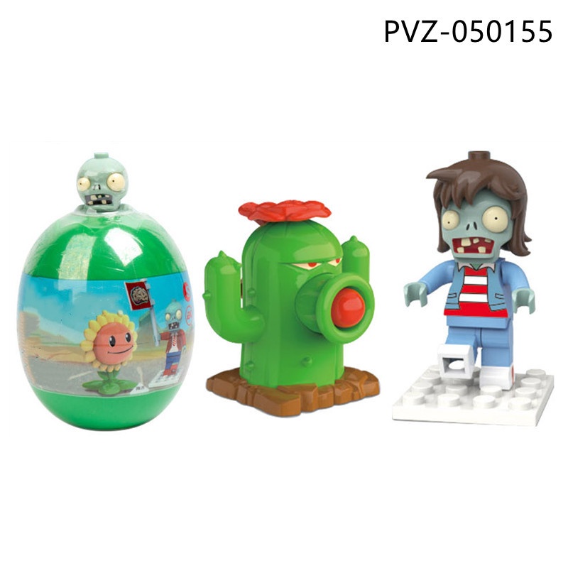 Cây Anime vs. Đồ Chơi Khối Xây Dựng Hình Zombies / Hoa Hướng Dương / Xương Rồng / Hạt Đậ