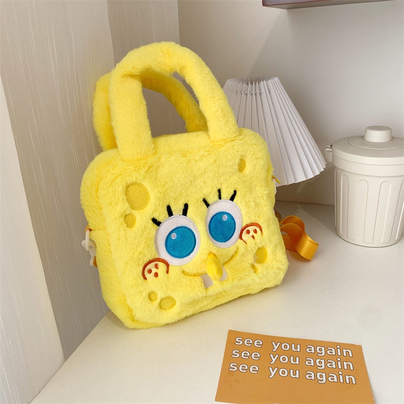 Túi Đeo Chéo Hình SpongeBob Dễ Thương