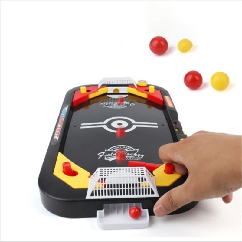 Trò chơi đối kháng 2 chế độ chơi bóng trên băng Air Hockey thể thao cho bé yêu