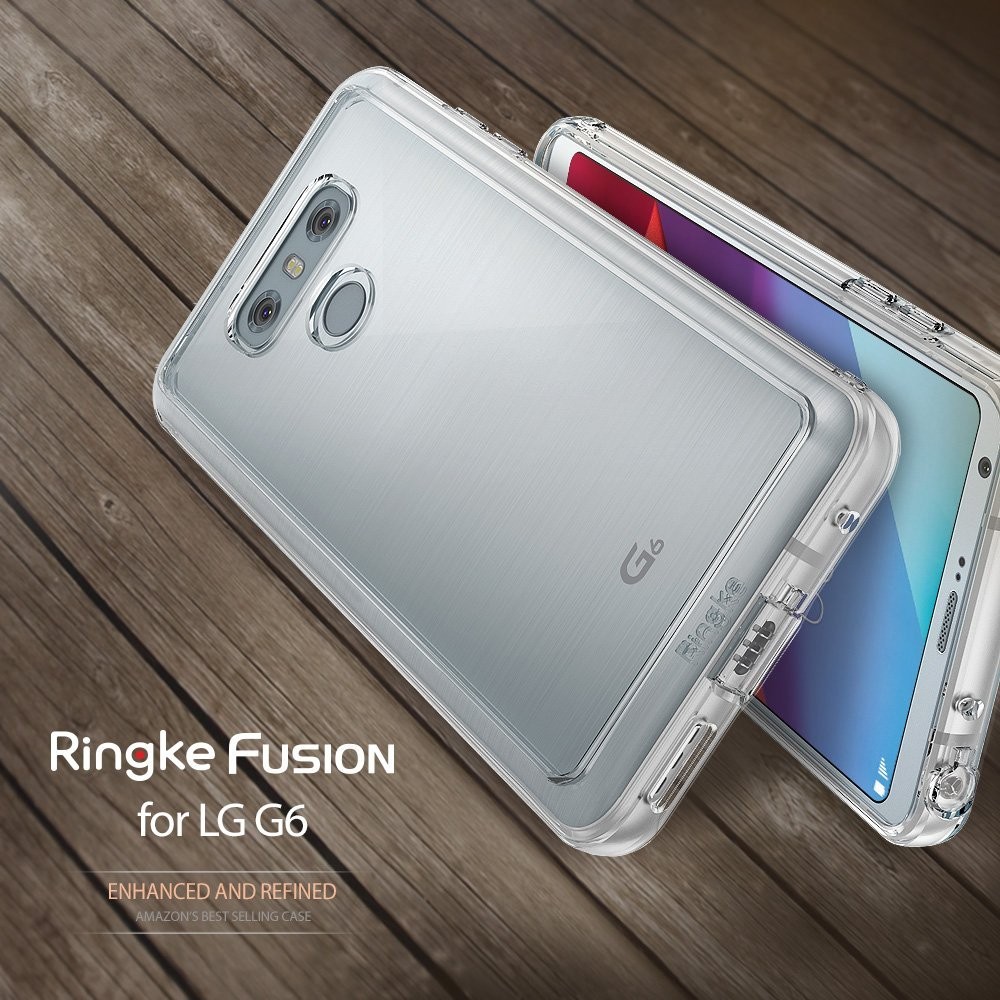 Ốp lưng Ringke Fusion LG G6 - Hàng nhập khẩu Hàn Quốc (Nhiều màu)