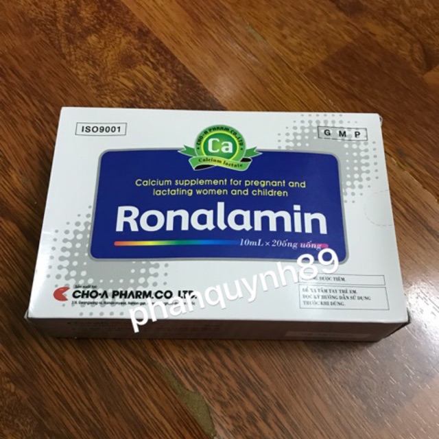 Ronalamin - điều trị thiếu canxi