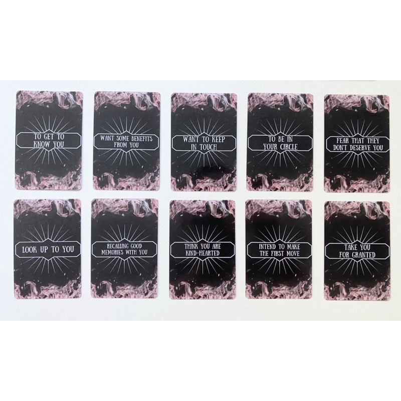 Bộ bài Oracle handmade - 103 Intentions Oracle Cards