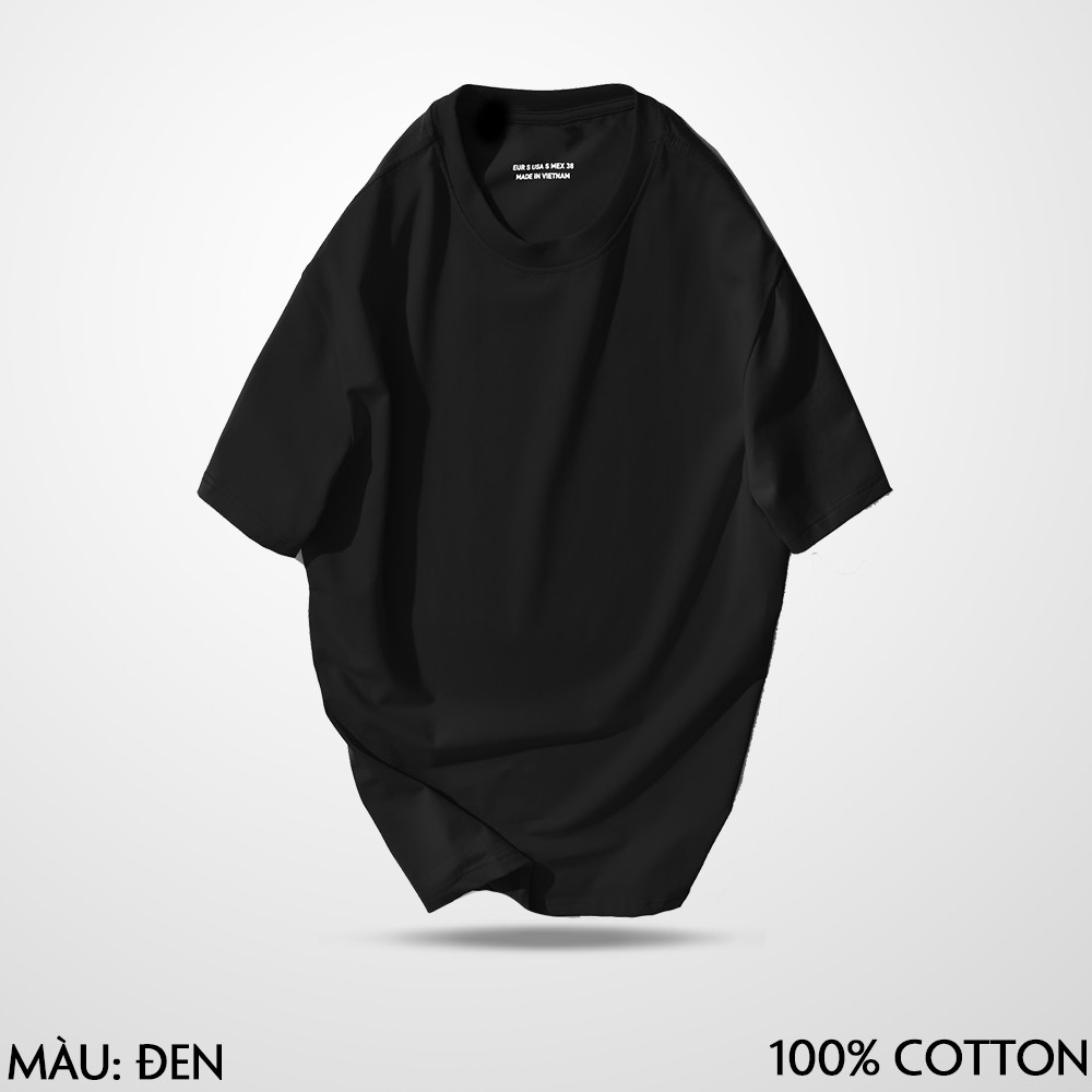 Áo Thun Nam Kboy Shop Áo Phông trơn Tay Ngắn Basic Unisex 100% Cotton Đẹp Co Giãn, Dáng Suông - AT01 | BigBuy360 - bigbuy360.vn