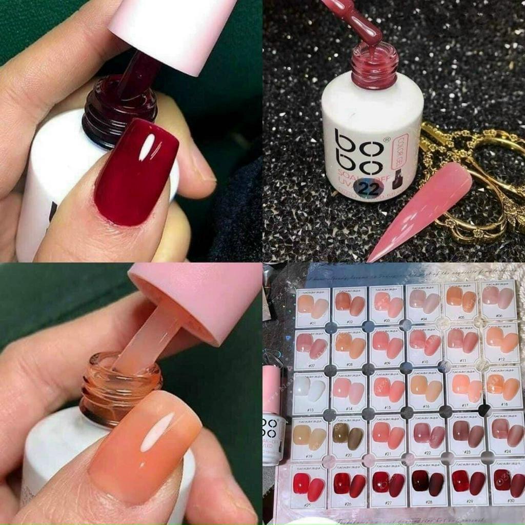 Sơn gel thạch Bobo bảng 30 màu