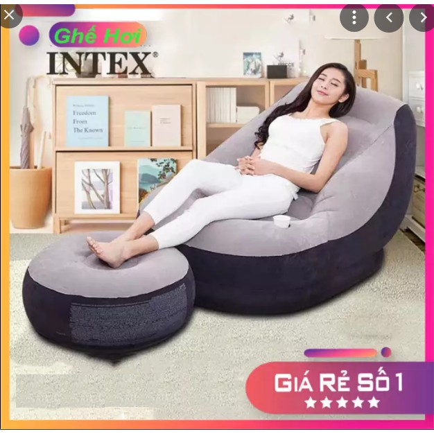 GHẾ NỆM HƠI INTEX SOFA - KO BƠM