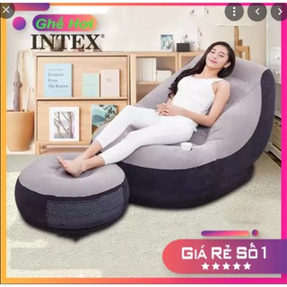 GHẾ NỆM HƠI INTEX SOFA - KO BƠM