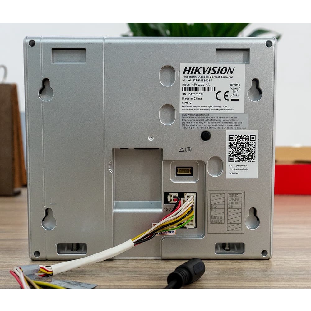 Máy chấm công IP Hikvision, kết nối internet, vân tay thẻ từ 8003 8503