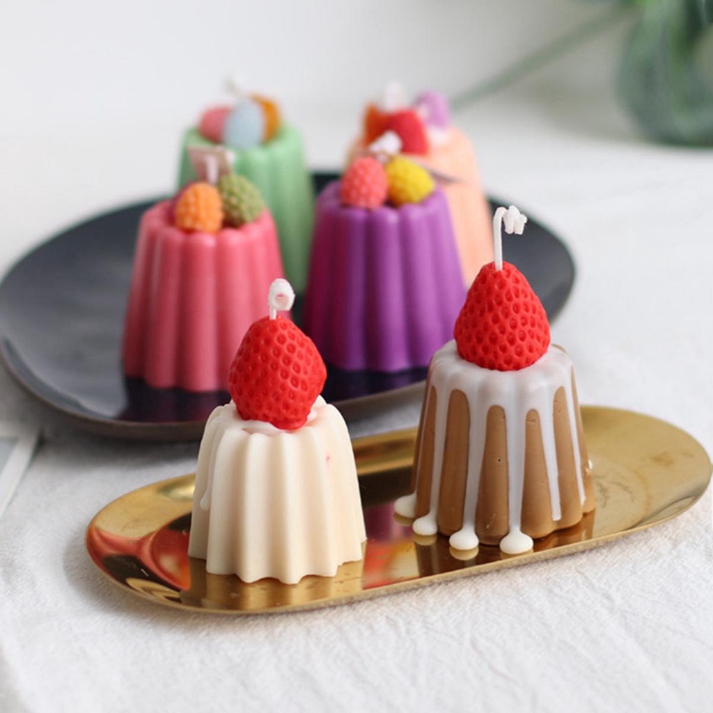 Khuôn Làm Nến / Bánh Pudding / Socola Tiện Dụng DIY