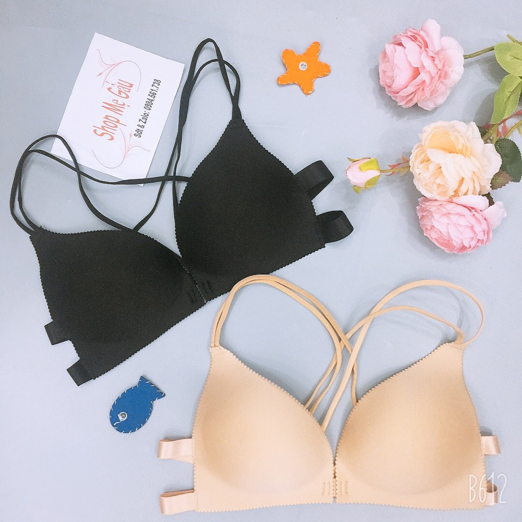 Áo bra nữ Bàn Tay nâng ngực Cài Trước Su Đúc Hàng Đẹp_Br06