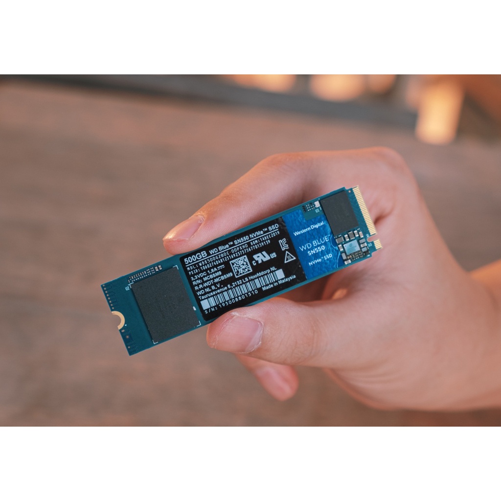 Ổ cứng SSD Laptop Nvme Blue , sn550 500GB bảo hành 5 năm