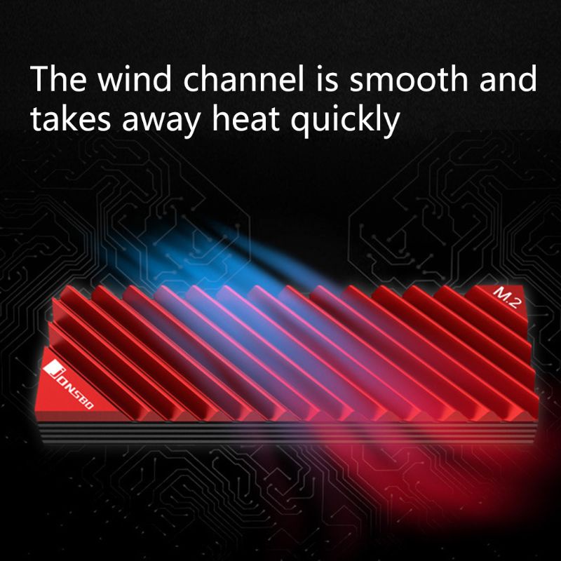 Bộ tản nhiệt ổ cứng SSD RX M2-3 M.2 2280 cho máy tính