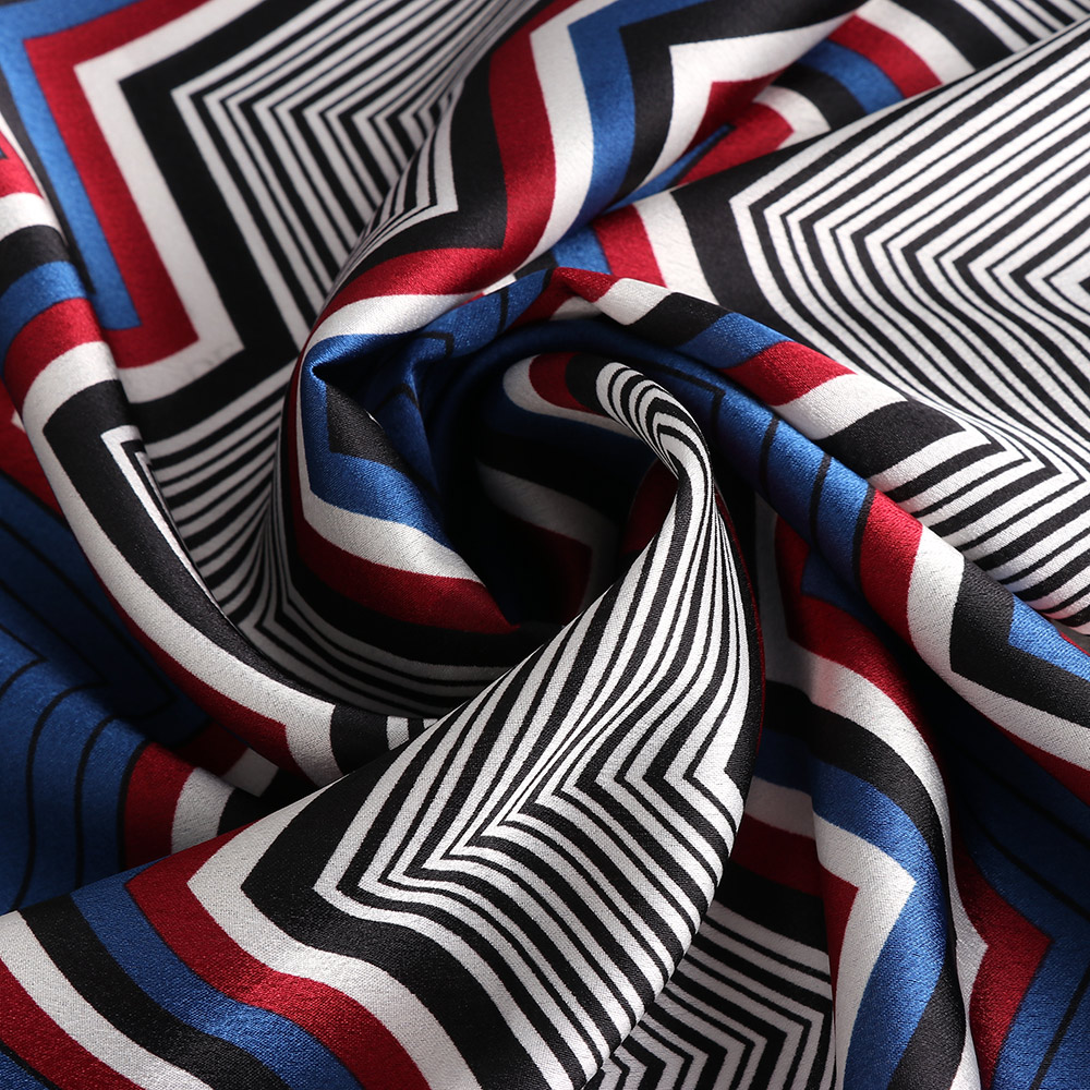 Khăn Tay Lụa Satin Hình Vuông Kiểu Cổ Điển Hợp Thời Trang Cho Nữ