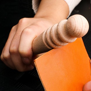 gỗ đánh cạnh da thủ công - dụng cụ làm đồ da handmade