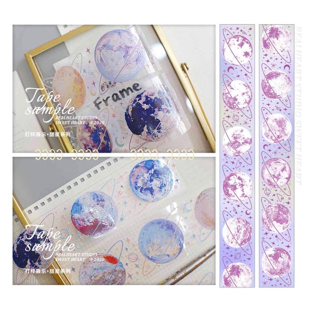 Chiết lẻ chu kỳ 80cm Cuộn các hành tinh Galaxy - Chất pet