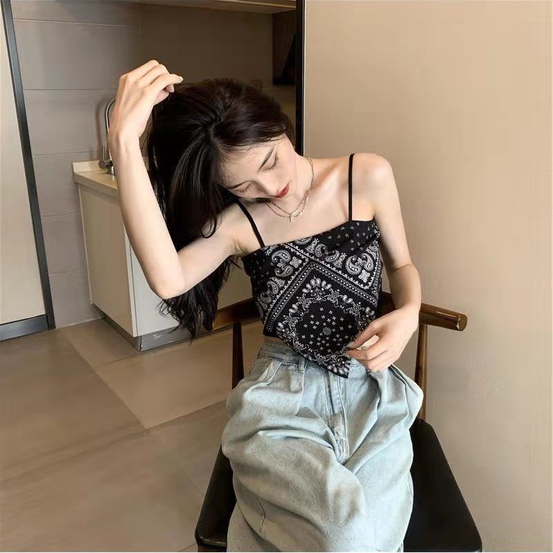 Áo Lửng Hai Dây Thời Trang Mùa Hè Cho Nữ | BigBuy360 - bigbuy360.vn