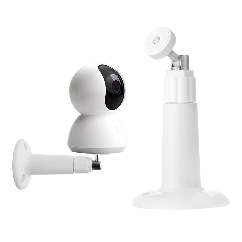 WUWOWU Giá đỡ camera giám sát an ninh dành cho Xiaomi Mijia/Xiaomi YI Smart IP xoay được 360 độ dùng ở trong nhà và ngoài trời