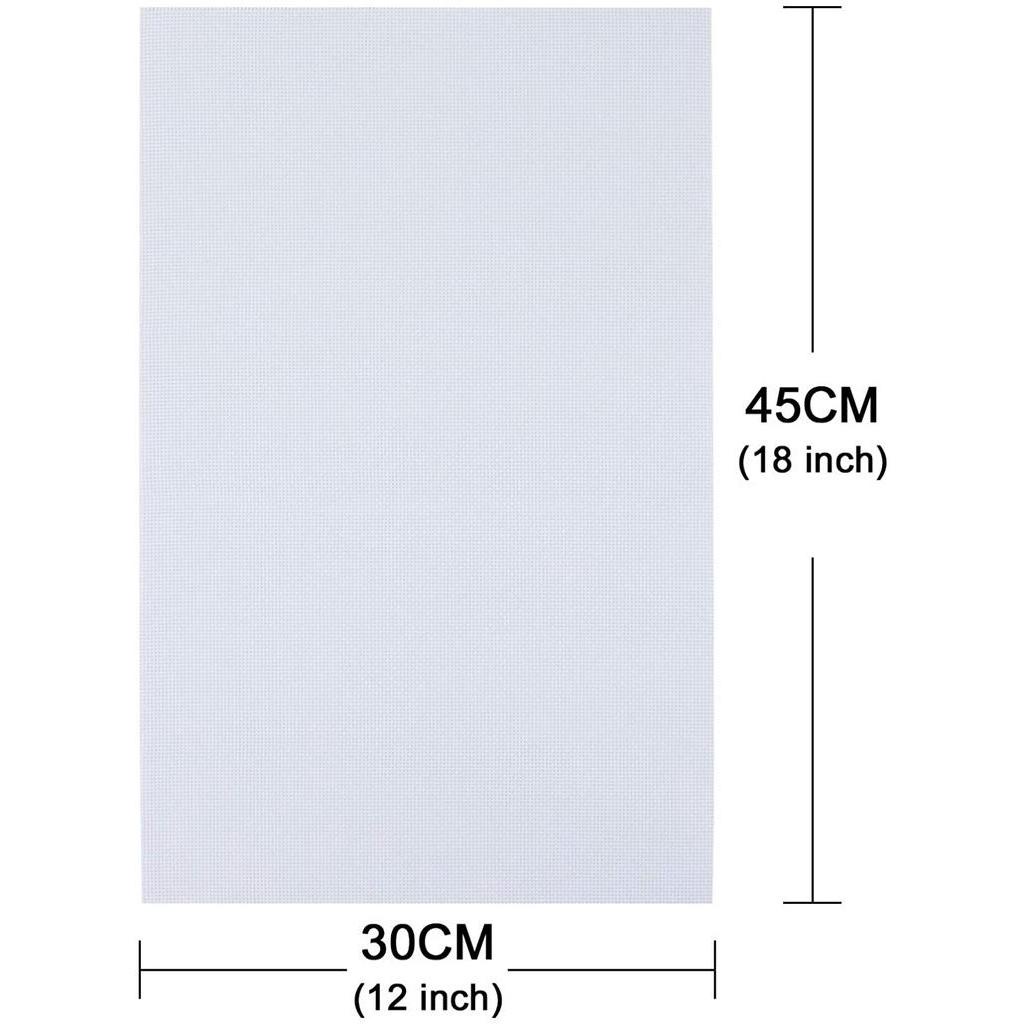 Vải Cotton Thêu Chữ Thập 11ct 30x45CM Tiện Dụng