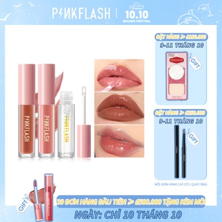 Son bóng lâu trôi chăm sóc môi 11 màu tùy chọn PINKFLASH