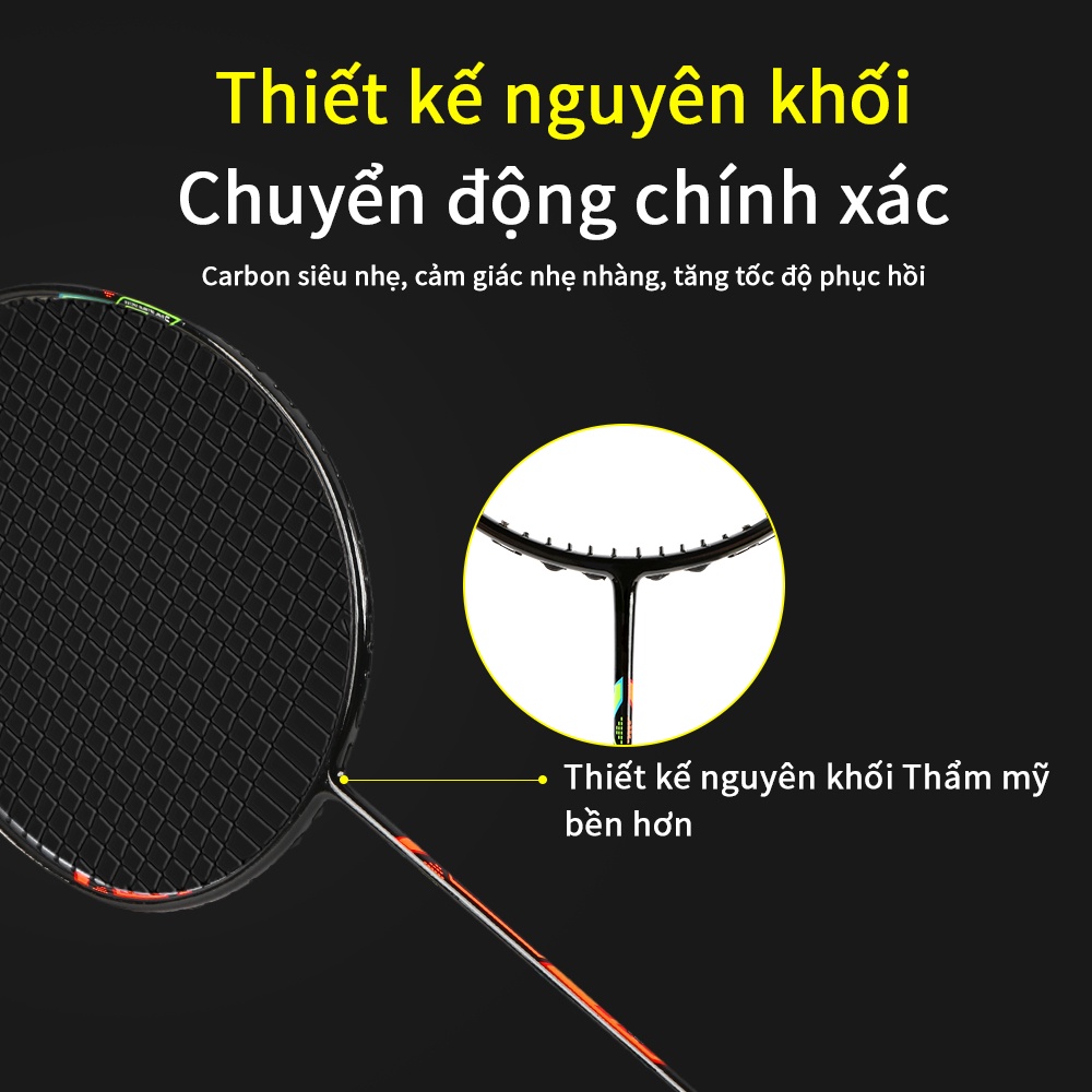 OenTwoFit 1pcs Vợt cầu lông 4U chính hãng carbon Bộ Vợt Cầu Lông Di Động Thể Thao Ngoài Trời ET001901