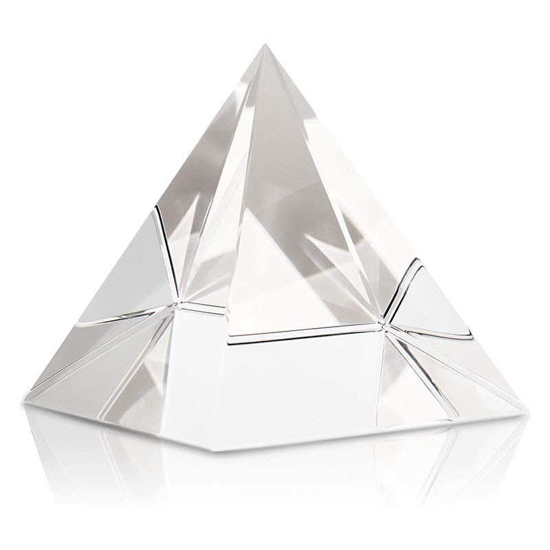 Kim Tự Tháp Bằng Thủy Tinh 80mm Dùng Để Trang Trí Nội Thất | BigBuy360 - bigbuy360.vn