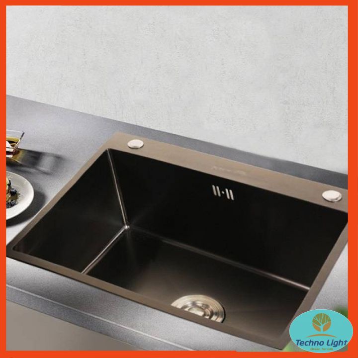 Chậu rửa bát chậu rửa chén nano 1 hố KAGOL siêu xịn, siêu sang ⚡ HÀNG CHÍNH HÃNG- BH 5 NĂM⚡