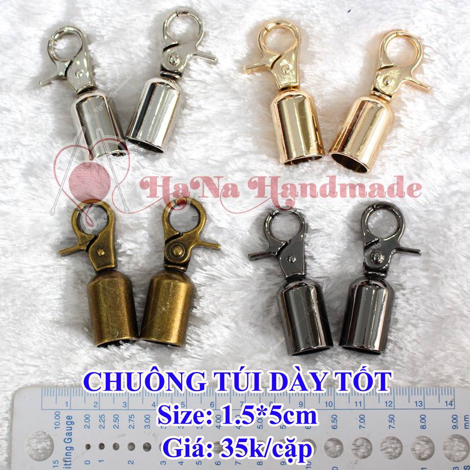 Chốt Quai Túi Loại Dày / chuông quai gắn túi xách 35k/cặp