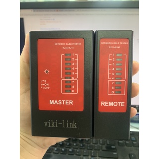 Bộ Test Cáp Mạng RJ45/RJ11 (Có Kèm Pin)