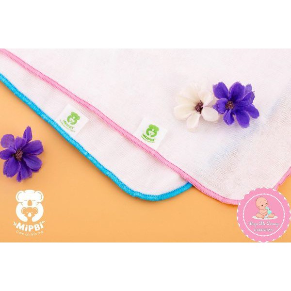 Khăn Sữa Cotton Mipbi Hộp 6 Chiếc 30x30CM