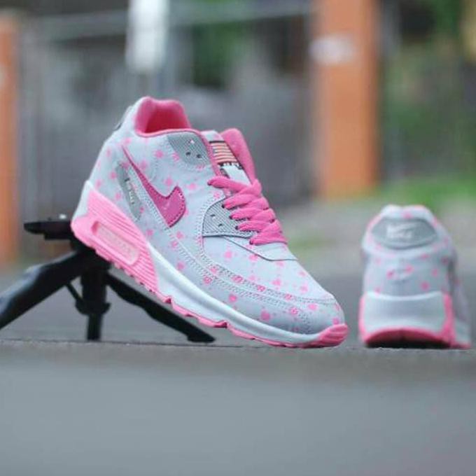 Giày Thể Thao Nike Airmax 90 Thiết Kế Năng Động Hợp Thời Trang Cho Bạn Gái