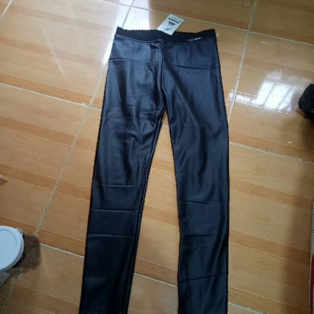 Quần legging giả da phom từ 42-50kg