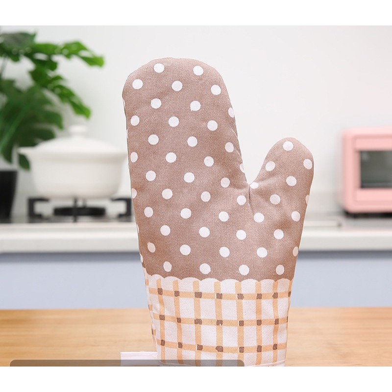 Găng tay chịu nhiệt nướng bánh dày dặn  NX74