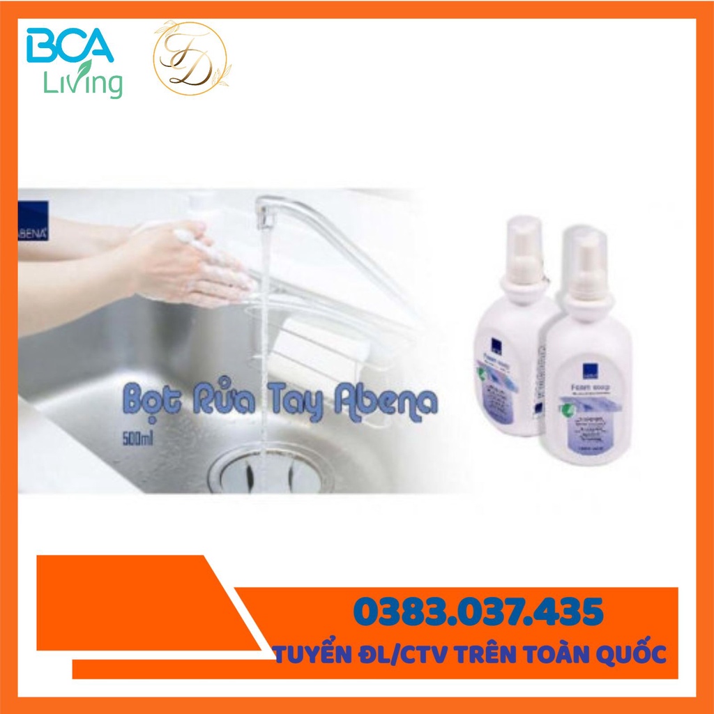 Bọt rửa tay Foam Soap ABENA - Nhập khẩu Đan Mạch