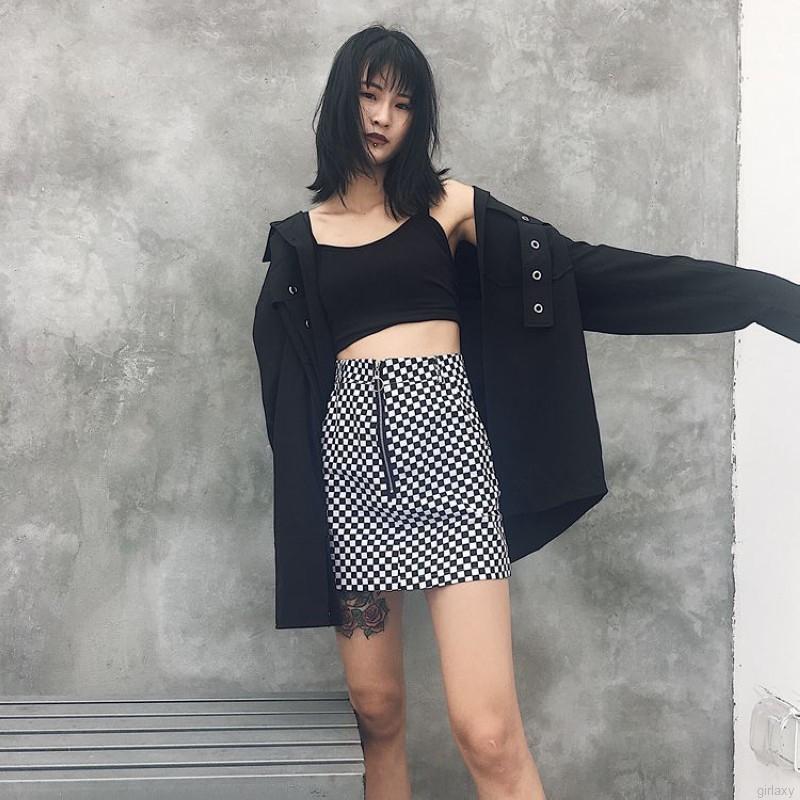 Váy Chữ A Eo Cao Kẻ Sọc Phong Cách Hàn Quốc Thời Trang Cho Nữ | BigBuy360 - bigbuy360.vn