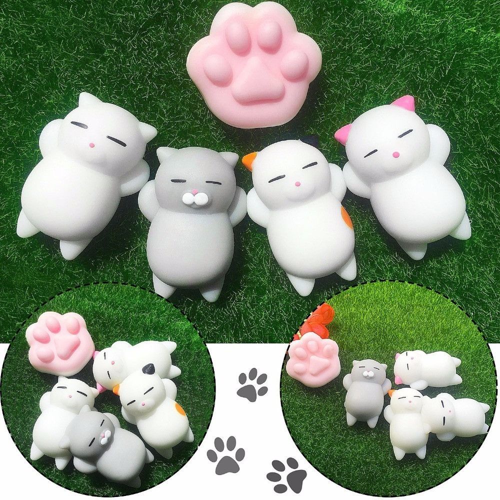 Đồ Chơi Squishy Hình Động Vật Dễ Thương Giúp Giảm Căng Thẳng