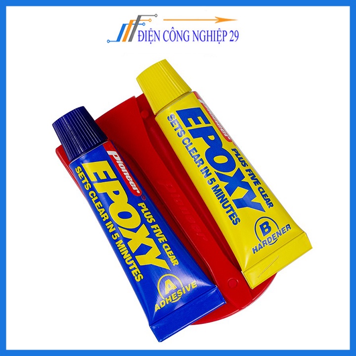 Keo Dán 2 Thành Phần AB Expoxy Plus Trong